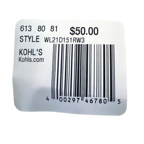 LC Lauren Conrad High Rise Distressed Light Cropped Straight Leg Jeans Sz 14 New - Picture 8 of 10